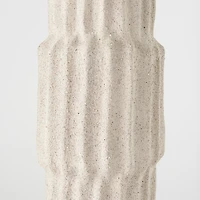 Cardon 23.0H Cream Ceramic Vase