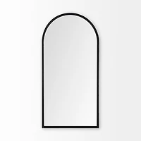 Giovanna Black Metal Frame Mirror