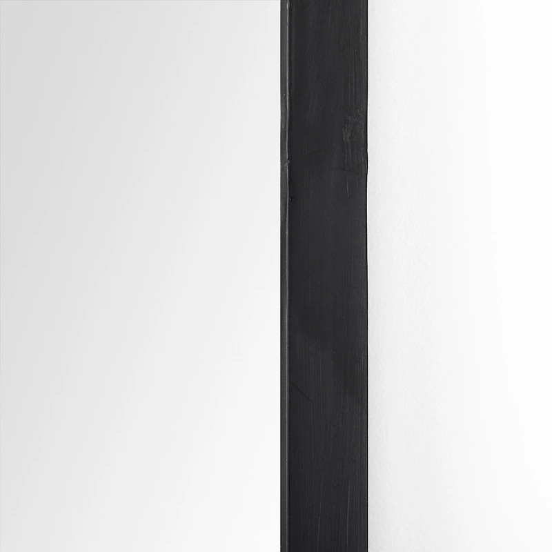 Giovanna Black Metal Frame Mirror