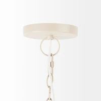 Marimba Natural Cane 6 Tier Chandelier