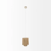 Aviario Natural Cane Cylindrical Pendant Light