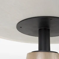 Maxwell Dining Table Light Wood Top - LAST ONE
