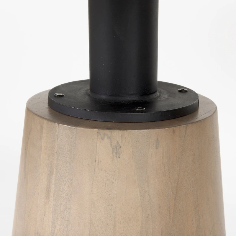 Maxwell Dining Table Light Wood Top - LAST ONE