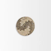 Luna Seagrass Round Hanging Plate