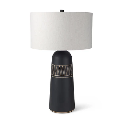 Javier W/Cream Fabric Shade Table Lamp