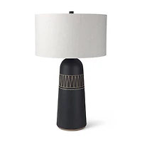 Javier W/Cream Fabric Shade Table Lamp