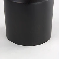 Aubrey Small 14.0H Black Iron Flower Vase