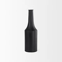 Aubrey Medium 18.0H Black Iron Flower Jug Vase