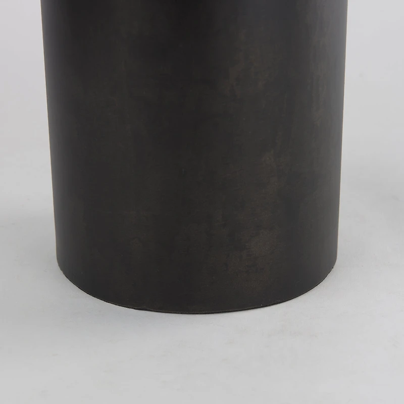 Aubrey Large 24.0H Black Iron Jug Vase