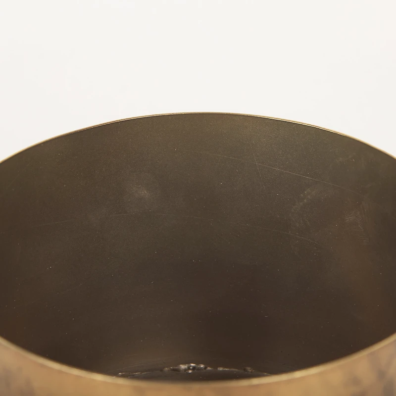 Juno 6.5H Medium Gold Iron Medium Vase