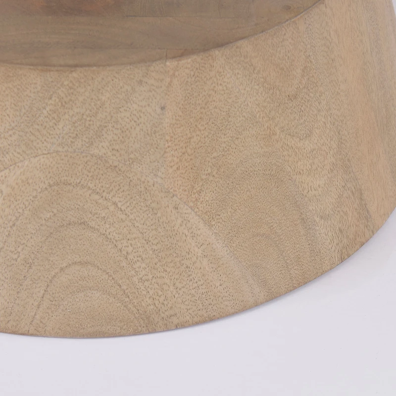 Maxwell Marble Top Pedestal Base Round Coffee Table