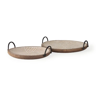Jamila Tray set of two