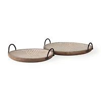 Jamila Tray set of two