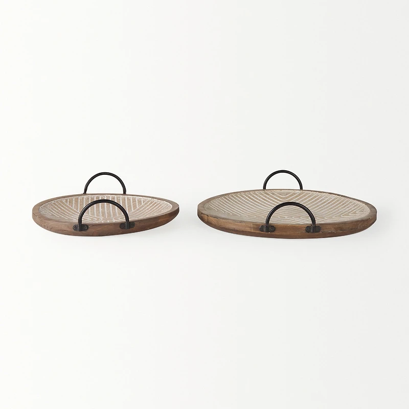 Jamila Tray set of two