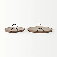 Jamila Tray set of two