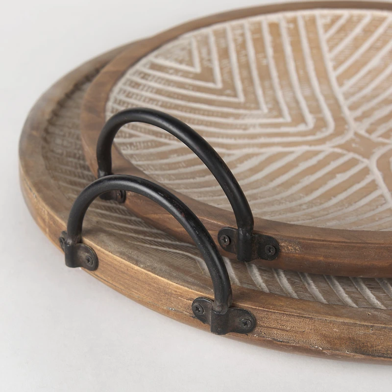 Jamila Tray set of two