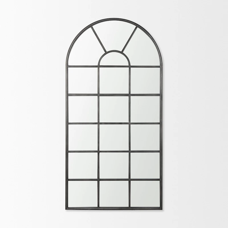 Dionne Black Iron Wall Mirror
