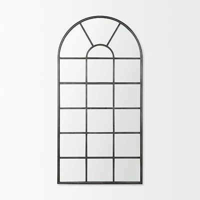 Dionne Black Iron Wall Mirror