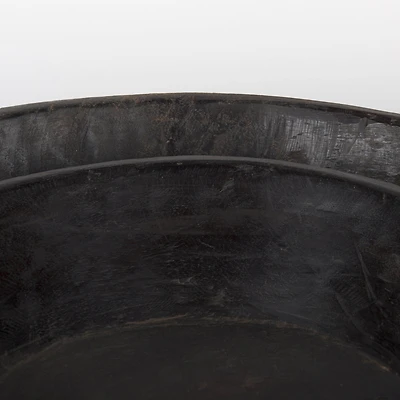 Nikita Set of 2 Large Medium Brown Reclaimed Wood Bowls