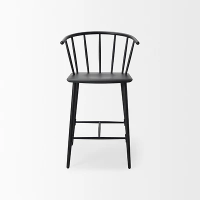 Colin Black Metal Counter Stool