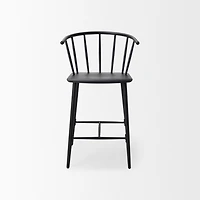 Colin Black Metal Counter Stool