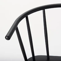 Colin Black Metal Counter Stool
