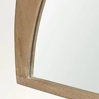 Celeste Light Brown Wood Large Mirror