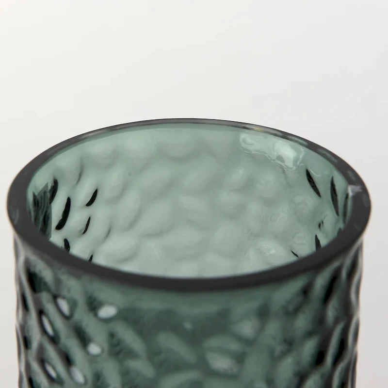 Jolene Tall Green Glass Vase
