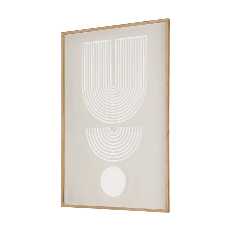 Magnetic Pull Wood Wall Art - Set of 2