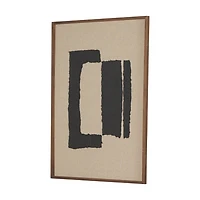 Thoughts Abstract Wood Wall Art