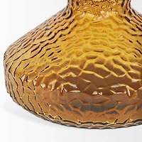 Jolene Tall Amber Glass Vase