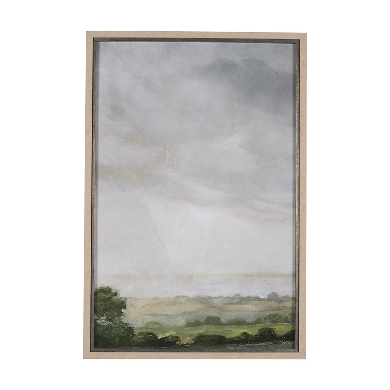 Soft Shadows I by Mercana Studio a Hand Embellished Textured Framed Art Print