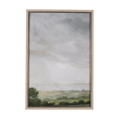 Soft Shadows I by Mercana Studio a Hand Embellished Textured Framed Art Print