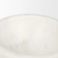 Katora Small Premium Solid White Marble Bowl