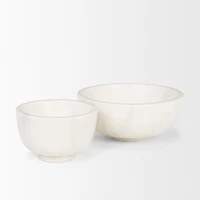 Katora Small Premium Solid White Marble Bowl
