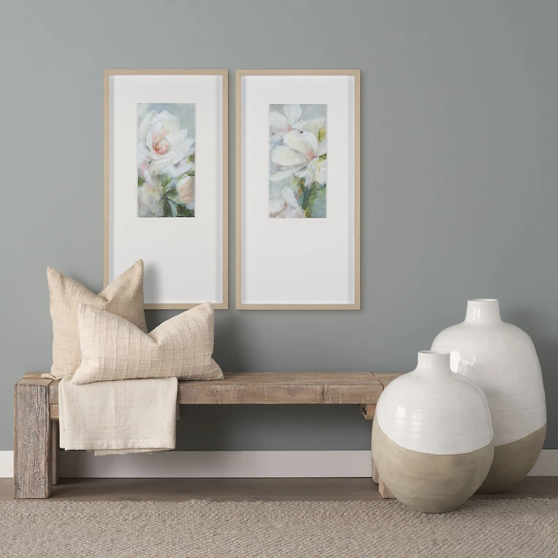 McArthur 70" Whitewash Reclaimed Wood Bench