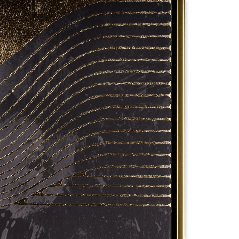 Midnight Radiance, Hand Painted Giclee