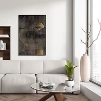 Midnight Radiance, Hand Painted Giclee