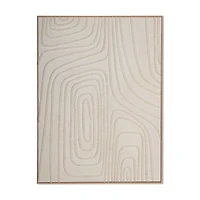 Silken Frost I, Hand Painted Canvas