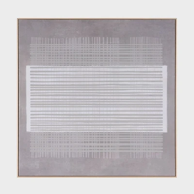 Interlaced, Hand Painted Canvas
