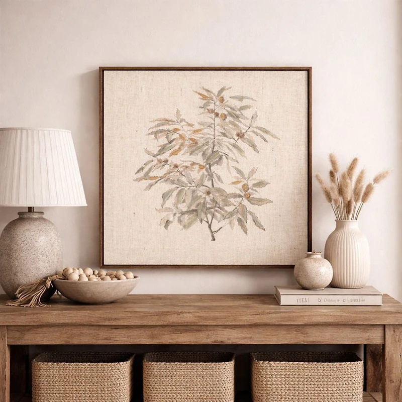 Quiet Botanica II Framed Floral Wall Art