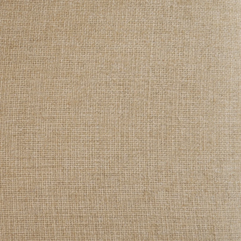 Tabitha Beige Fabric/Rattan Seat Blonde Wood Frame Counter Stool