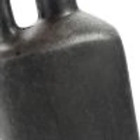 Miller Metal Vase, Small Grey