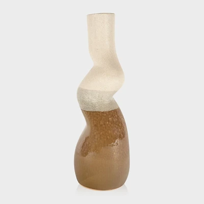 Montego Ceramic Floor Vase, Small