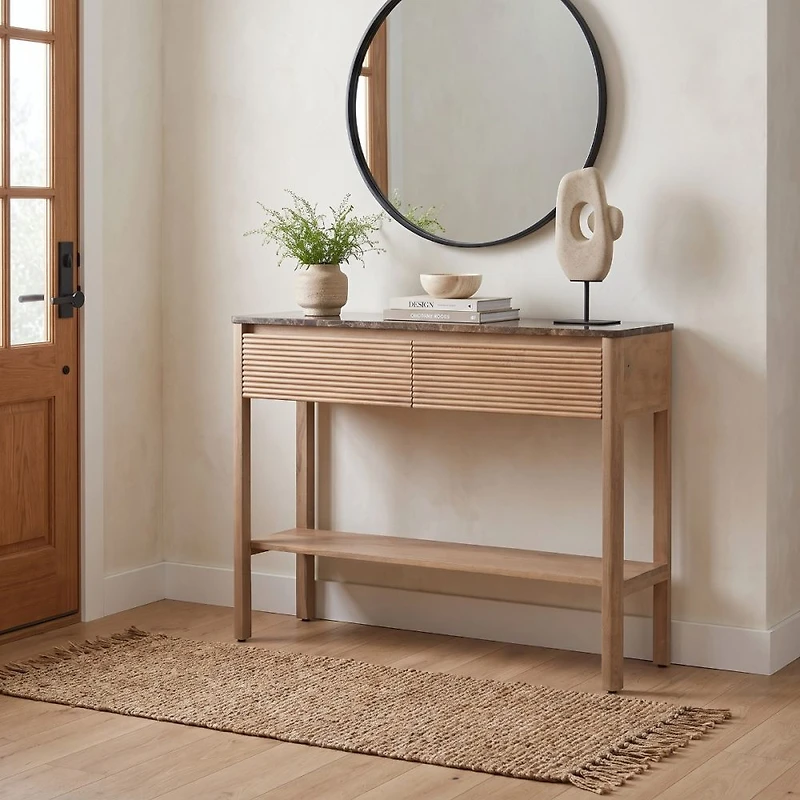 Aires 2 Drawer Console Table