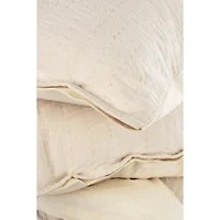 Kerala Kantha Duvet Set Cream - Queen