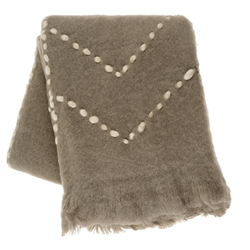 Kristiansand Wool Blend Throw