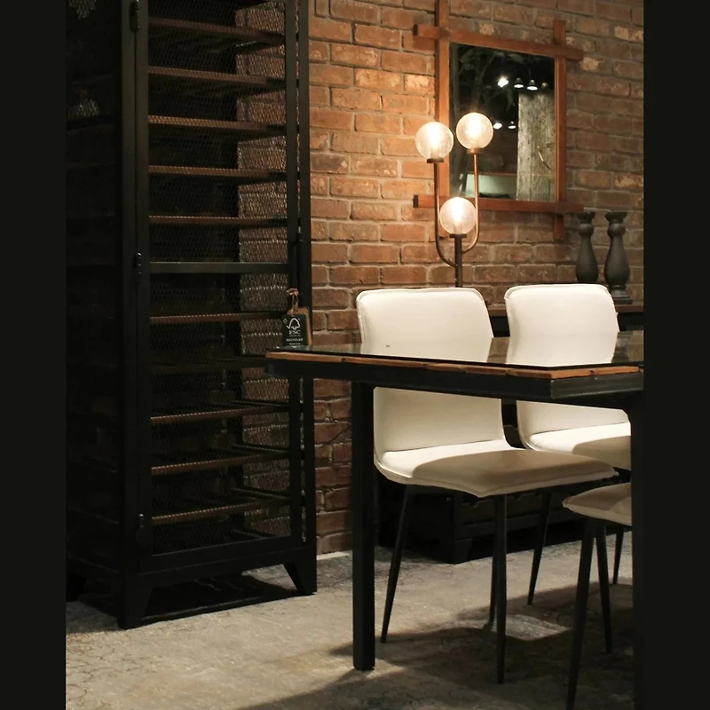 Luca Dining Chair - Fox White