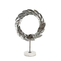 Willow Wreath on Stand