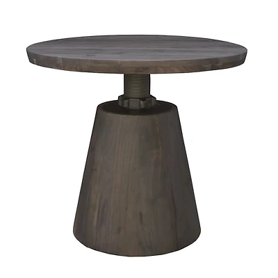 Bronx Bistro Crank Table - Vinegar Matte